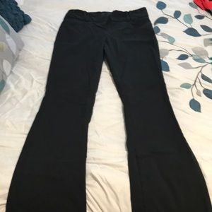 Black Exact Stretch Dress Pants